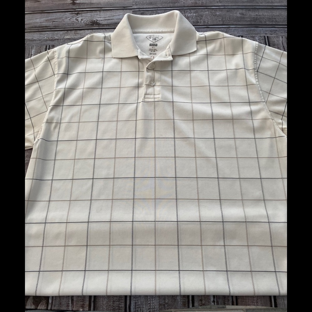 Hager cool 1b men’s golf polo shirt